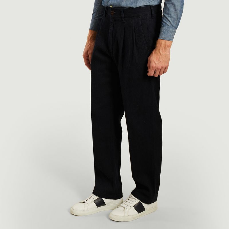 Pantalon en coton Sashiko Montpe - Japan Blue Jeans